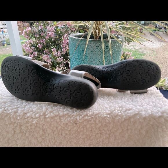 David Tate Leather Open Toe Casual Slingback - Picture 14 of 14